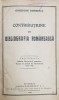Bibliografia Romaneasca Adamescu, Fascicola I-A, 1921. Istoria Literaturii Romane 1500-1920, Editura Cartea Romaneasca, 413 pagini