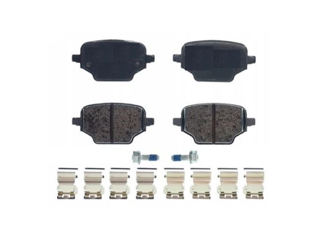 Set placute frana spate SRL, Citroen Berlingo, 06.2018-; Opel Combo (X19), 2018-, Peugeot Partner (K9), 2018-, Rifter, 2018-, spate; puntea spate; Ec