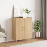 vidaXL Servantă, stejar sonoma, 69,5x34x90 cm, lemn compozit