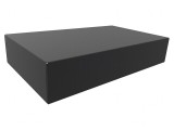 Carcasă Oțel Neagră 152x254x51mm