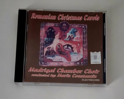 Cd Audio Corul Madrigal Romanian Christmas Carols foto