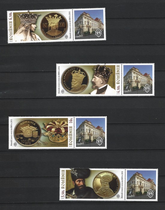 ROMANIA 2022-MAREA UNIRE IN NUMISMATICA, VINIETA 1 DIN COALA DE POSTA - LP 2396