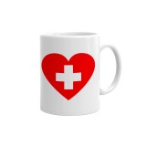 Cana alba personalizata asistent medical, INOVATIX&reg;. 330ml