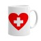 Cana alba personalizata asistent medical, INOVATIX&reg;. 330ml