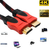 Cablu hdmi hdmi, 4K, 1080p, conectori auriti, PS3, PS4, PS5, PANZAT CU FILTRE, Oem