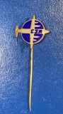CSA / CZECHOSLOVAK AIRLINES / PIN METALIC EMAILAT / POZE