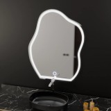 Oglinda LED Organica 50x70cm, Forma Touch, Sistem Dezaburire, Dimabila ModernLight Concept, Korman