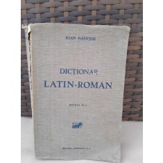 Dictionar latin-roman complet - I. Nadejde