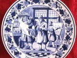 FARFURIE CERAMICA ROYAL GOEDEWAAGEN BLUE DELFT OLANDA COLECTIA MESERII - ARHITECT 24 CM