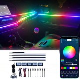 Cumpara ieftin Kit 18 in 1 lumini ambientale auto dinamice, Symphony, wireless