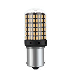 Bec Led Auto Techstar&reg; BA15S, 1156, Galben, 12V, 800 lm