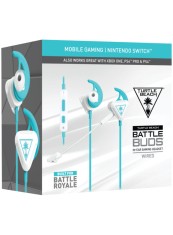 Turtle Beach Battle Buds In-ear Headset White/teal - Ps4 Android Devices|Apple Devices|NSW|PC|PS4|PS5|XBOX ONE|XBOX SERIES S|XBOX SERIES X