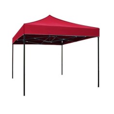 Cort pliabil pentru evenimente, cadru metalic pentru curte si gradina, 2x3 m, rosu, flippy