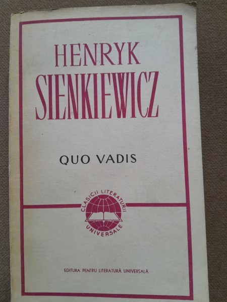 Quo vadis - Henryk Sienkiewicz