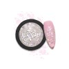 Pigment Starlet No.01 Alb cu paiete argintii Laloo