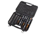 Set chei tubulare 6-puncte 73 piese NEO TOOLS, fixare 1/2 și 1/4