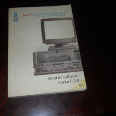 Ghid de utilizare Turbo C 2.0 (Microinformatica, Cluj-Napoca, 1991)