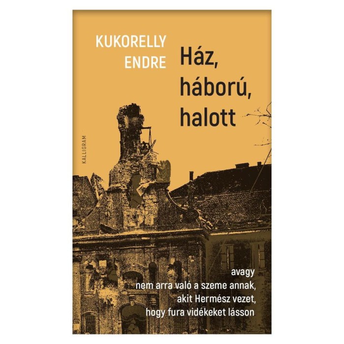 H&aacute;z, h&aacute;bor&uacute;, halott - Kukorelly Endre