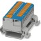 Conector pe șină 24A, 690V, push-in