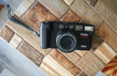 Camera foto cu film VIVITAR 300z Zoom 35mm Auto Focus Blitz Vintage Colectie foto
