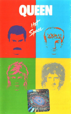 Casetă audio Queen &amp;lrm;&amp;ndash; Hot Space, originală foto