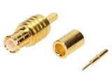 Mufă MCX Tată Drept 50&Omega; Crimpat pentru Cablu RG178/RG196
