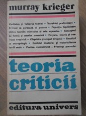 TEORIA CRITICII-MURRAY KRIEGER-91318 foto