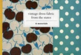 Vintage Dress Fabric from the States |, PIE BOOKS