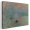 Tablou pictura Impresie Rasarit de Claude Monet 2122 Tablou canvas pe panza CU RAMA 30x40 cm