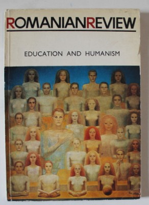 ROMANIAN REVIEW , No. 4 , 1981 , TEXT IN LIMBA ENGLEZA , PREZINTA URME DE INDOIRE * foto