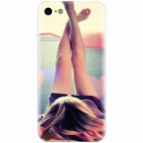 Husa silicon pentru Apple Iphone 6 Plus, Relax Girl