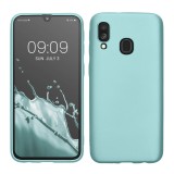 Husa Kwmobile pentru Samsung Galaxy A40, Verde deschis, Silicon, KWM000009ZW016C, Carcasa