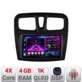 Navigatie Dacia Sandero 2012-2020 var B Android radio gps internet quad core 4+64 InCell Display 1K kit-sandero-variantb+EDT-E309 CarStore Technology