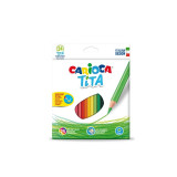 Cumpara ieftin Creioane colorate Carioca Tita Clasic 24 culori / set