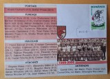 Istoria fotbalului - Suporter - fan zone - echipa de fotbal DINAMO Bucuresti, sezonul 1999-2000, plic, intreg postal
