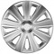 Set capace roti auto Cricem Aviator Carbon 4buc - Argintiu - 15&#039;&#039; Garage AutoRide