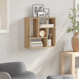 VidaXL Raft de perete, stejar artizanal, 45x16x45 cm, lemn prelucrat