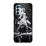 Husa compatibila cu Oppo A54 5G model Nier Automata 2B, Silicon, TPU, Viceversa, Transparent, Carcasa