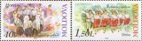 MOLDOVA 2002, Dansuri populare, serie neuzata, MNH, Nestampilat