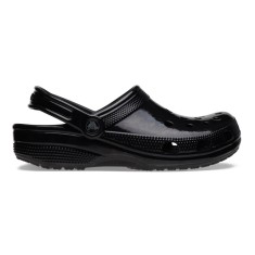 Saboti Crocs Classic High Shine Clog Negru - Black foto
