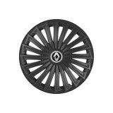 Set 4 capace roti Joy Negru R16 Compatibil Cu Renault