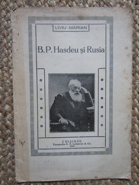 B. P. HASDEU SI RUSIA - LIVIU MARIAN