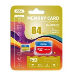 Card Memorie microSDXC XO Design, 64Gb, Clasa 10 / UHS-1 U1, Cu Adaptor foto
