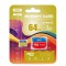 Card Memorie microSDXC XO Design, 64Gb, Clasa 10 / UHS-1 U1, Cu Adaptor