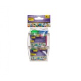 Galeata cu plastilina, culori si forme neon, 38 buc