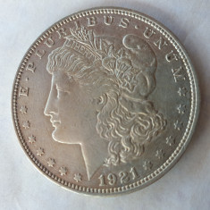 Moneda 1 dollar / dolar 1921 Morgan argint USA (SUA)