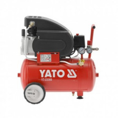 Compresor cu ulei, Yato YT-23300, putere 1500W, 24 l, 200 l/min, 8 Bar, 2850 rpm