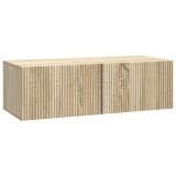 vidaXL Oglindă TV montată pe perete Stejar Sonoma 98 x 41 x 30 cm 898527