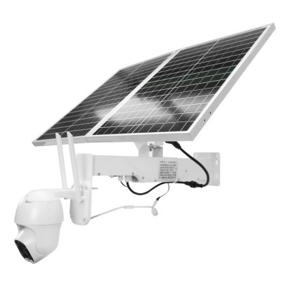 Resigilat : Camera supraveghere video PNI IP60 live PTZ cu panou solar, 2MP, GSM 4 foto