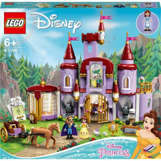 Frumoasa si Bestia la castel LEGO Disney, 505 piese